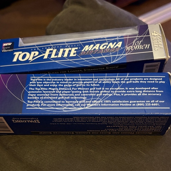 8 BRAND NEW UNUSED Top Flite Magna Golf Balls - Picture 2 of 8